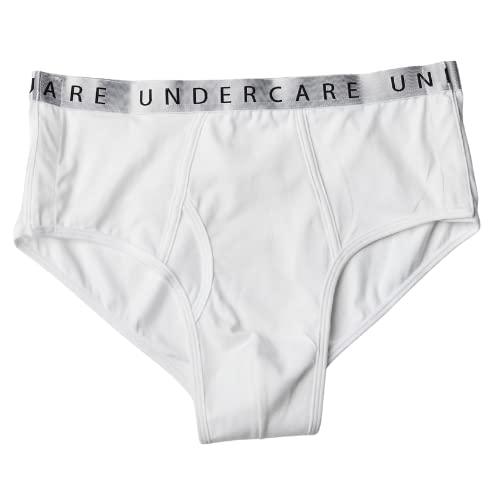 Adaptive Underwear: Men's Classic Brief with Easy Velcro Closure and Fly Opening
