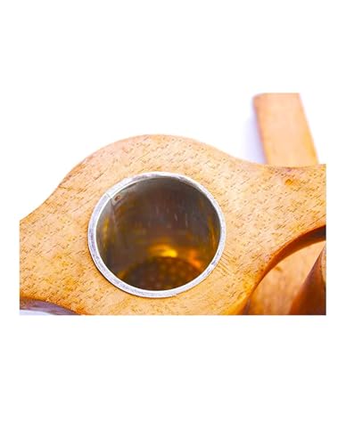Image of Subaa Traditional Aluminium Kitchen Press, Idiyappam, Sev Sancha Maker with Brass Bottom Sheet - 500g (Wood) Long-Lasting Food-Safe Material with Wood Handle