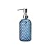 dispensador de jabón de cristal de 400 ml con bomba de acero inoxidable Imagen de dispensador de jabón de cristal de 400 ml con bomba de acero inoxidable
