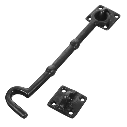 SHINEOFI Storm Window Hook Retro Window Hook Window Hasp for Sliding Support Includes Screws for Vintage Door Latch Installation