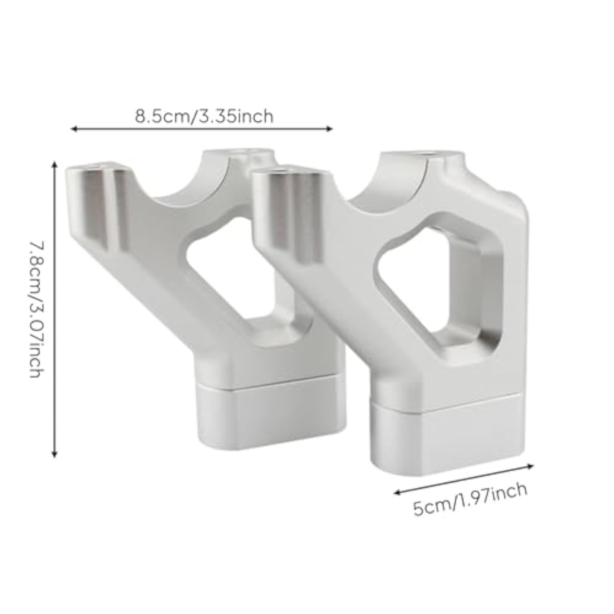 Aluminum Alloy Handlebar Riser Kit for Improved Riding