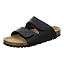 Black Smooth Leather