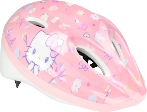 Casco de bicicleta infantil Hello Kitty con rueda ajustable de talla M 4