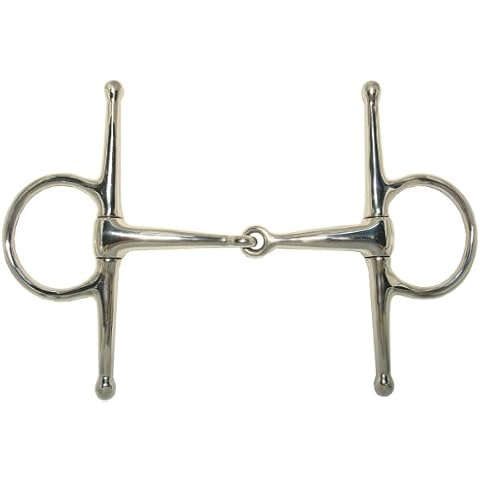 ARBO-INOX Gebisse Schenkeltrense Knebeltrense Edelstahl 12,5 cm Cover