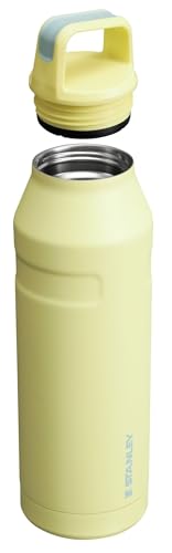 Image of Stanley IceFlow Cap and Carry Water Bottle | Wide Mouth Twist Lid | Lightweight & Leakproof for Travel & Sports | Insulated Stainless Steel | BPA-Free