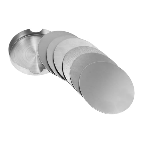 SMASOLO �X�e�����X���R�[�X�^�[ �ی^�f�M�}�b�g �S���ꊊ��~�ߕt�� �ƒ� �J�t�F �I�t�B�X�p 1�Z�b�g