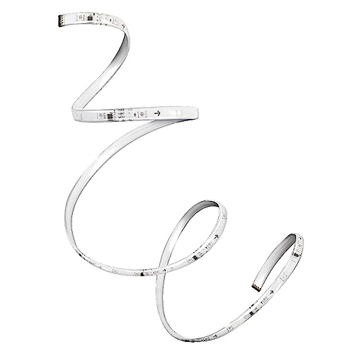 Ledvance Flex 3M Led Strips Rc, Bianco, 9W, 600Lm, Luce Bianca Calda, Ricevitore Sonoro Integrato, Sensore Di Colore Rgb, Telecomando, Lunga Durata, M