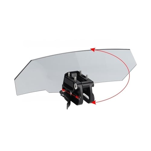 Extension de pare-brise moto pour V-Strom 650 1000 trajets confort