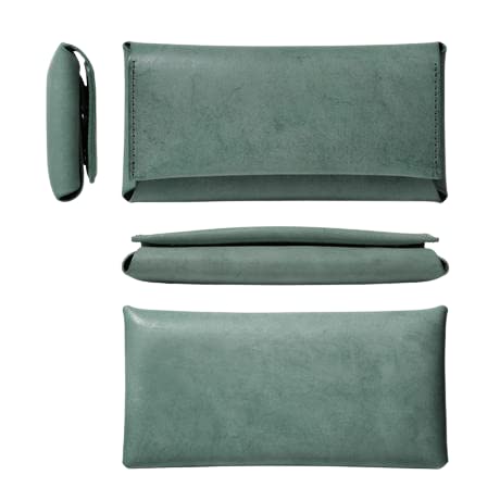 FABRIC　ダークグリーン レザー 長財布 　ファブリック Amazon | [ファブリック] 財布 LONG WALLET ロングウォレット メンズ