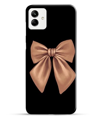 Image of Girly Pink Bow Printed Hard Back Case Cover Compatible for Samsung Galaxy M04 4G | Samsung M04 (Multicolor) - D1660