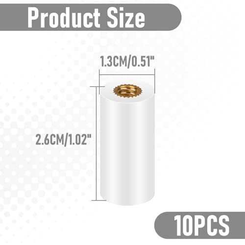 SOGHO 10 Stück Billard Queue Spitzen,12mm Ersatz-Schraubspitzen,Harte Billard Queue Spitzen Ersatz Schraub-Tipps Mit Pool Queue Zwinge,Billard Queue Zubehör Set Für Billardstöcke Snooker Pool Queues