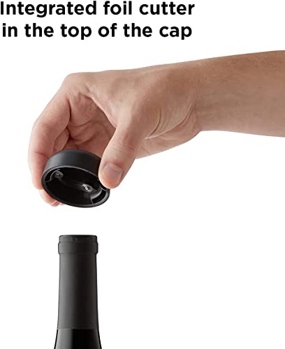 Automatic Electric Corkscrew Wine Bottle Opener (Black) #TOP1