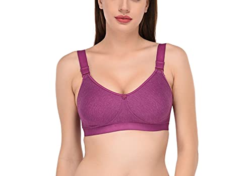 Image of Viral Girl Cotton Hosiery Women's Bra | Non-Padded Wire-Free Design with Adjustable Straps | Full Coverage Comfortable Bra | Soft Stretchable Fabric for All Day Support
