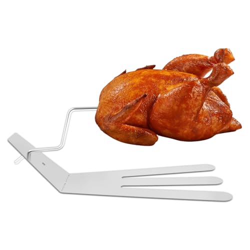 Vavpup Drehspieß Grillset für Hähnchen 101
