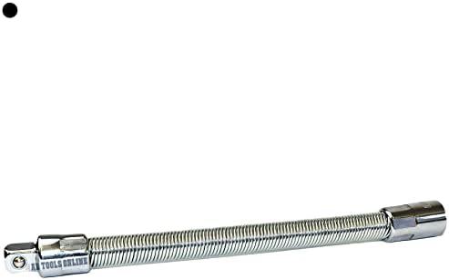 3pc Mixed Drive Flexible Flexi Socket Extesion Bar Adapter Set 1/4 3/8 + 1/2