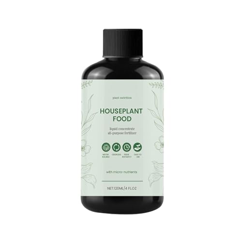 Dtaigou Fertilizante Plantas de Interior,Fertilizante Para Plantas De Interior 120 Ml - Solución Nutritiva para Crecimiento en Jardines Hidropónicos y Cultivo de Hortalizas Frutas en Interior