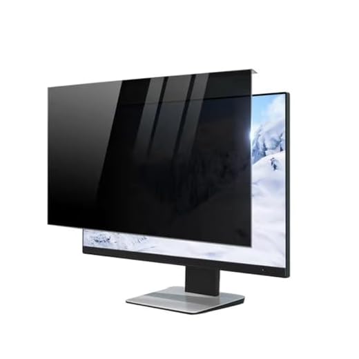 JQZWXX Tela de privacidade suspensa LED monitor de computador película de filtro de proteção ocular 24-32 polegadas tela de privacidade de computador desktop película protetora de privacidade para