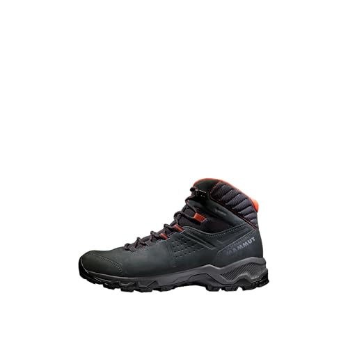 Mammut Herren Mercury Iv Mid Gtx Men Trekking- & Wanderschuhe, Black Hot Red, 42 EU