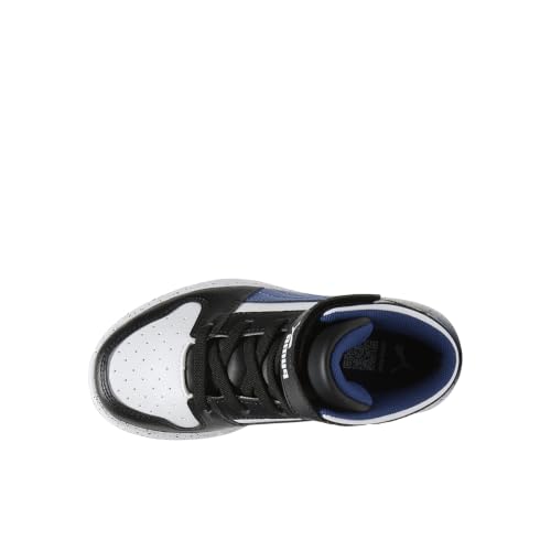 Image of PUMA Kids' Rebound Layup Mid Hook and Loop Sneakers