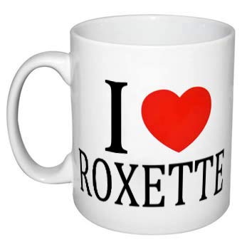EC C74 I Love Roxette Mug, Ceramic