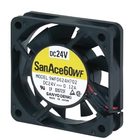 RmdC DCt@ San Ace 60WF ^Cv : 9WF 24V ő啗 : 0.52/18.3 pXZT 9WF0624H701