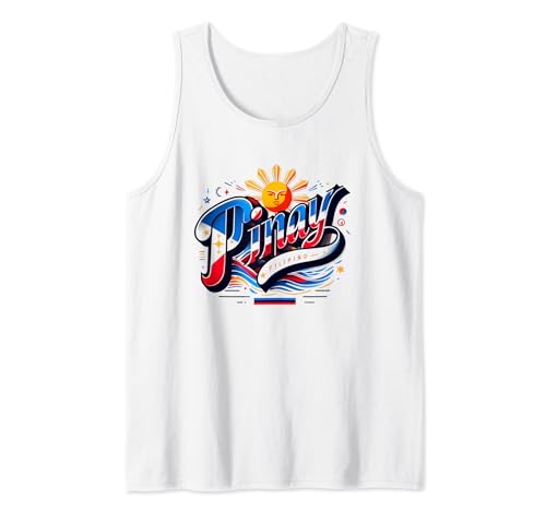 Pinay Filipino Pride, Philippines Flag Colors, Pinay Tank Top