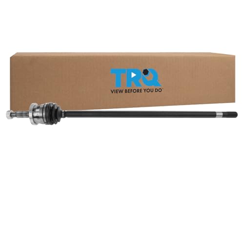 TRQ Front Passenger Side CV Axle Assembly Compatible with 1999-2003 Jeep Grand Cherokee 4WD SELECT-TRAC 2004 Grand Cherokee AWD SELECT-TRAC