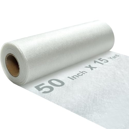1708 Biaxial Fiberglass Cloth Mat Roll, 50 in x 15 Yd Fiber Glass Cloths by Indusker - Used condition - US$71.49