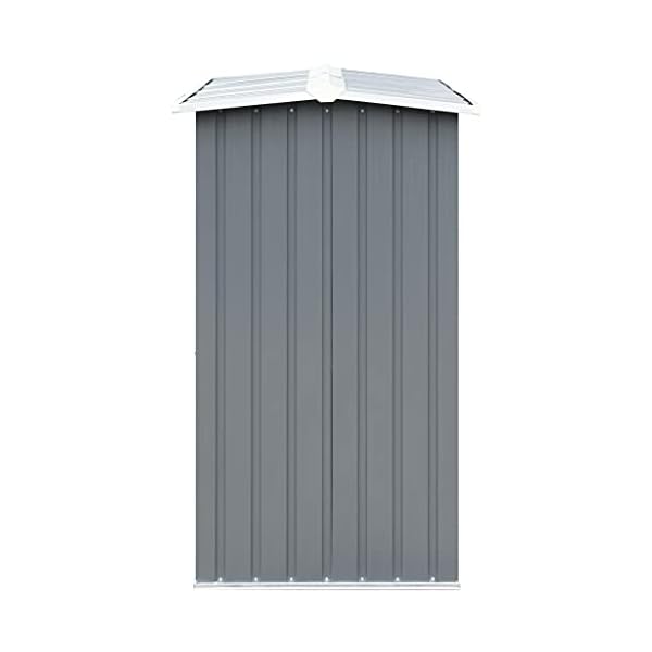 vidaXL Brennholzlager Stahl 172x91x154cm Kaminholzunterstand Brennholzregal – Bild 5