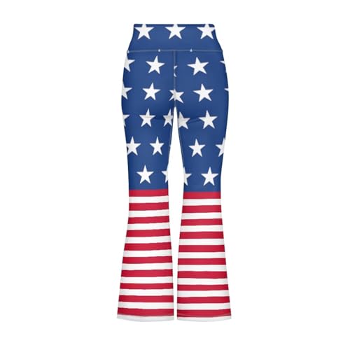 Image of Girls Flare Leggings 5-14T Cute Bell Bottoms for Girl Yoga Pants for Gym