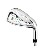 Palo de Golf Ladies Golf 7 Hierro Cabeza de Acero Inoxidable para Principiantes y Avanzados (Color : Silver, Size : Carbon Rod)