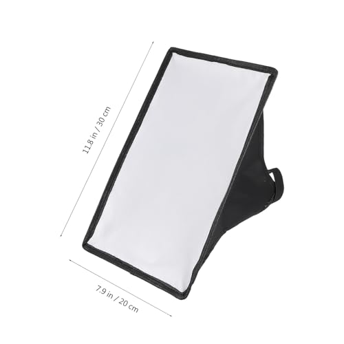 Image of BESPORTBLE Photography Softbox 20x30cm Portable Light Diffuser Photography Light Box for Studio Flash Lighting Video Recording Equipment