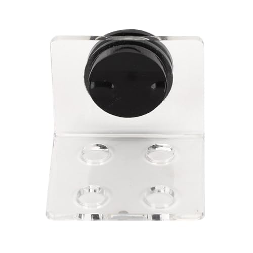 Glomora Coral Frag Rack, Acrylic Magnetic Coral Frag Holder Support with Strong Magnet, 4-Hole Design for Healthy Growth in Aquarium Fish Tank