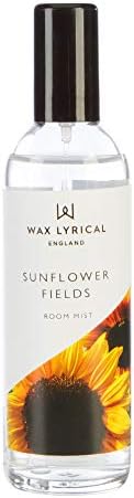 WAX LYRICAL Fragranced Candle Tin Sunflower, Burn Time Approx 20 Hours,White