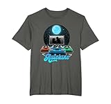 Autokino Liebesfilm Date-Night Film-Liebhaber Autos Popcorn T-Shirt