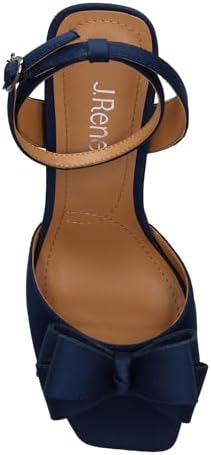 J. Renee Women's Heeled Sandals, Navy, 9 | Image 1