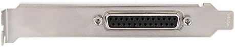 ASHATA PCI Express Parallel Adapter Card,Parallel Port DB25 LPT Printer to PCI-E Express Card Converter Adapter,PCI Express to DB25 LPT Printer Converter Adapter Controller for Desktop