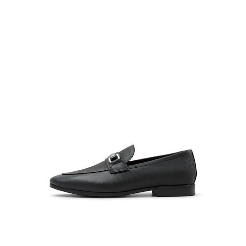 ALDO Men's Mullberry-Wide Loafer, Black, 11 UK