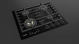 FULGOR MILANO Gaskochfeld FCLH 604 G T WK BK schwarz