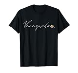 Venezuela Simple Amor Venezolano Bandera Corazón en Venezuela Camiseta