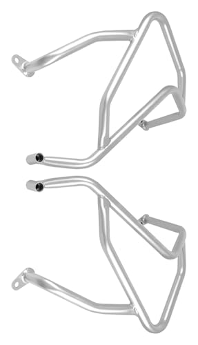 Crash bar CB400 chrome protection moteur supérieure et inférieure moto