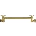 Kingston Brass K153A2 Plumbing Parts 10-Inch Hi-Lo Adjustable Shower Arm, Polished Brass