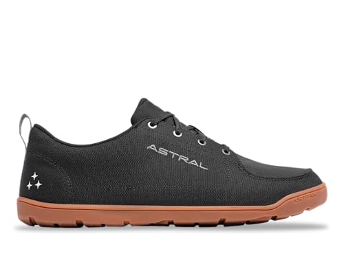Astral, Loyak All Weather, Water-Resistant Minimalist Shoe, Pitch Black, M7/ W83