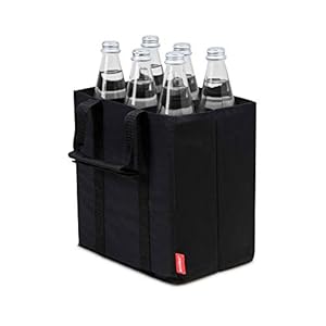 Achilles Bottle-Bag 6-delige flessentas, flessendrager, 25 x 17 x 27 cm