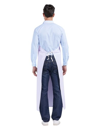 Miniatura 4 de Nanxson Delantal De Trabajo De Matadero De Fábrica De Resistencia Al Aceite Impermeable De Goma Unisex
