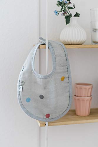 Kindsgut Slabbetjes, mousseline, baby, set van 2 - Image 4