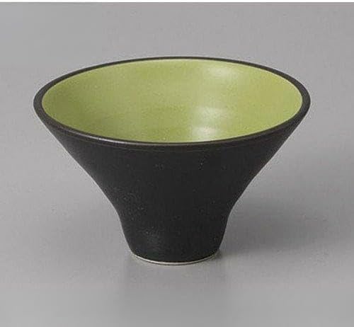セトモノホンポ(Setomonohonpo) Set of 3, Small Set, Green Highland Delicacies [3.8 x 2.3 inches (9.7 x 5.9 cm)] Earth/Restaurant Japanese Tableware, Restaurants, Commercial Use