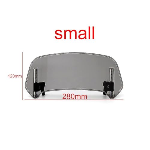 Pare brise Suzuki Boulevard C109 2008-2012 avec extension réglable - 3