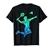 Badminton Federball Badmintonspieler Jungen Kinder Herren T-Shirt