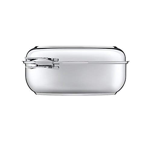 Edelstahl Bräter von Silit mit Deckel, 7,7 l, Induktion, backofengeeignet